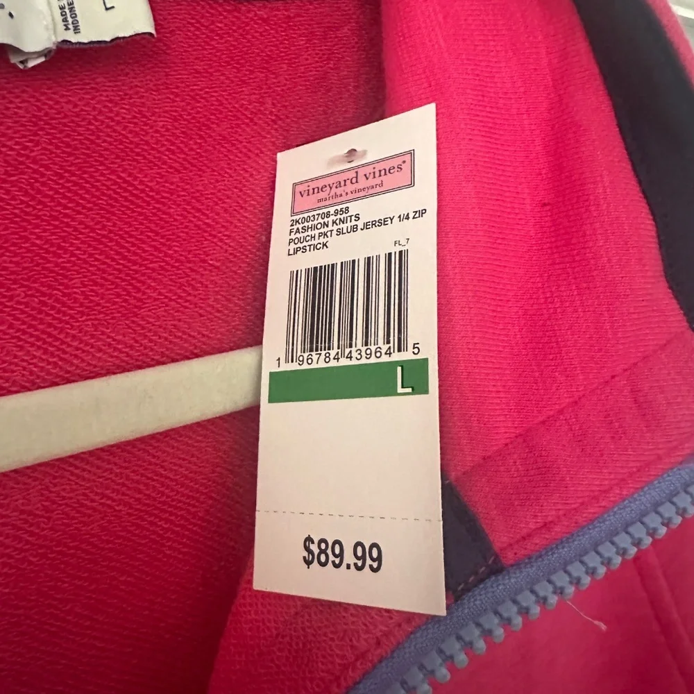 Vineyard Vines 1/4 zip pullover - Picture 3 of 5